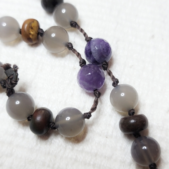 Gypsy Stone Bead Necklace - Picture 4 of 6